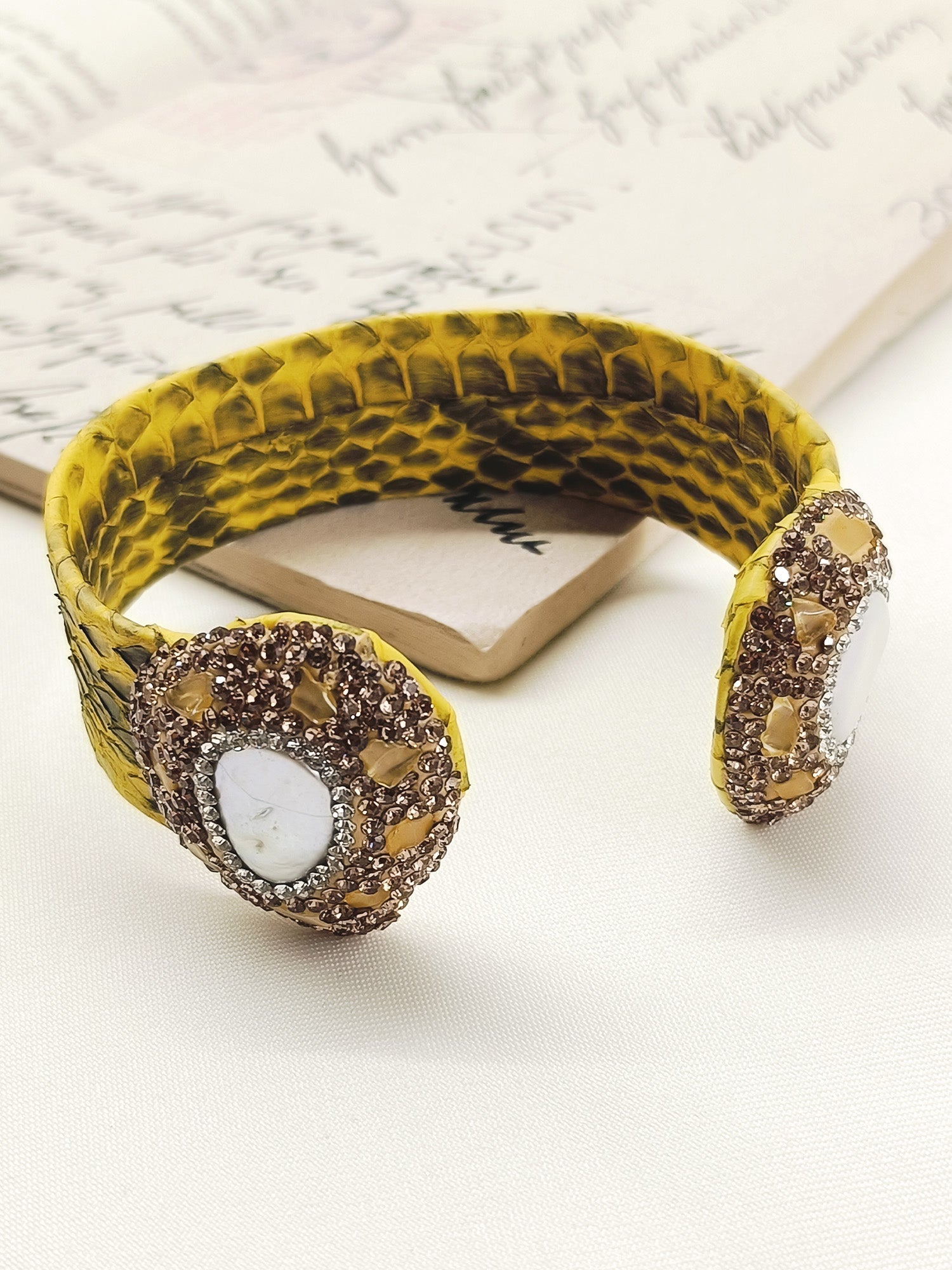 Pranshi Yellow Western Bracelet