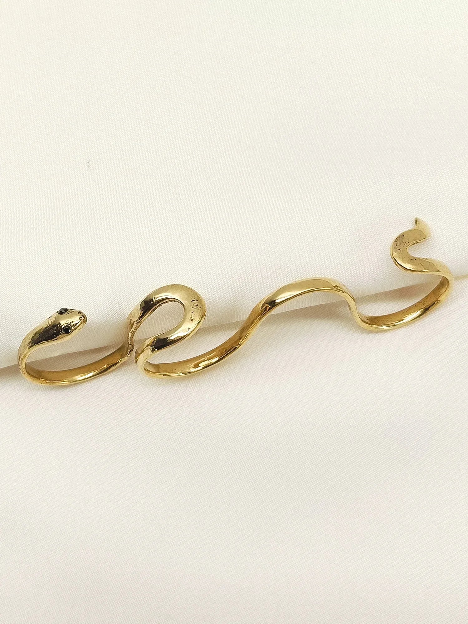 Angel Golden Western Finger Ring