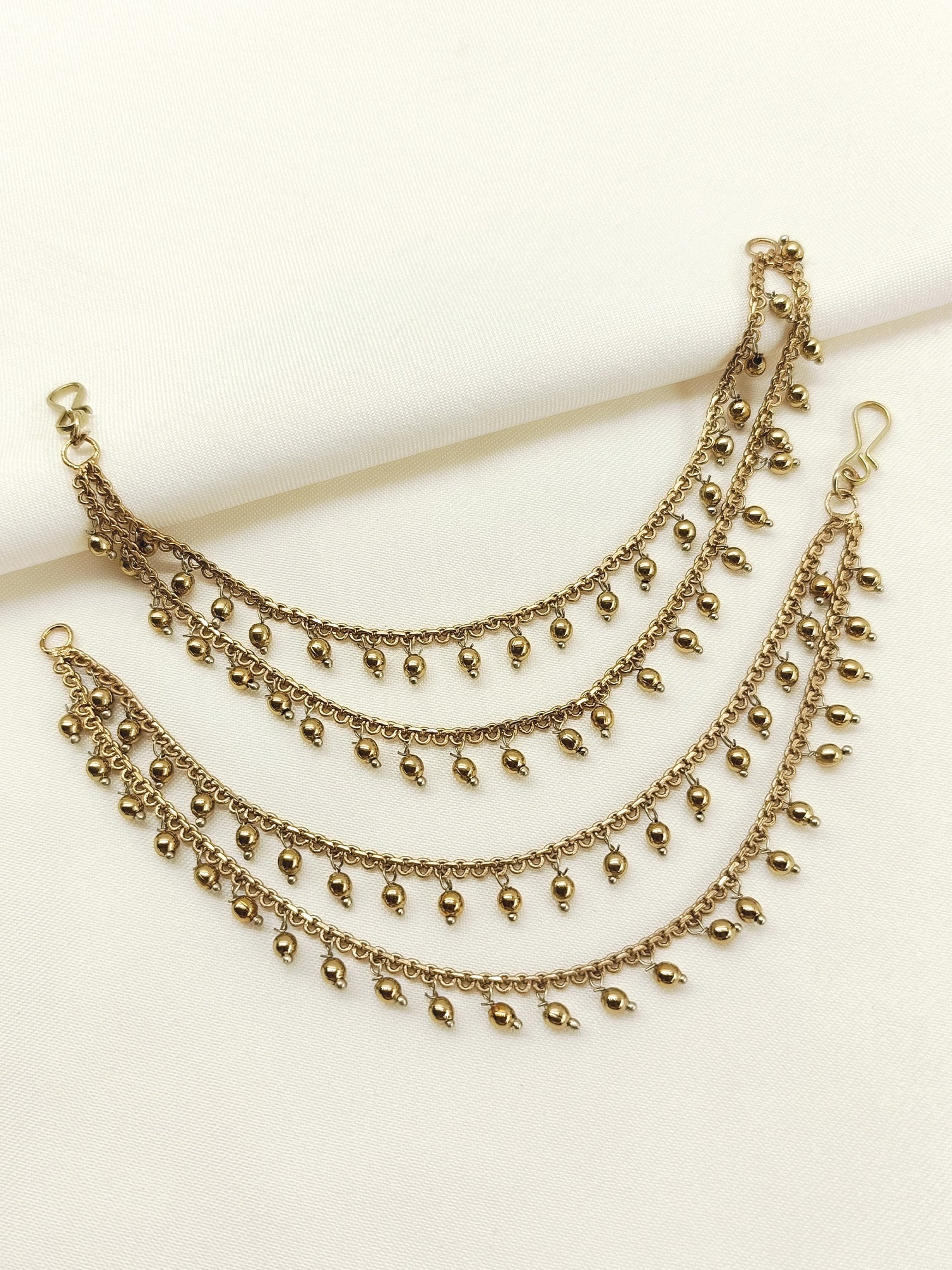 Shumaita Golden Traditional Ear Chain