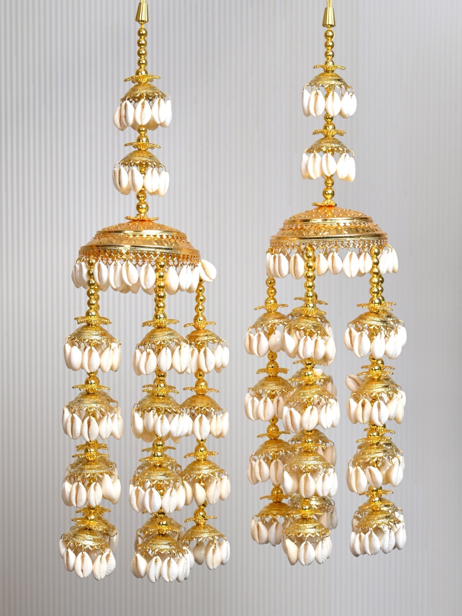 Naziya Cream Shell Kalira - qivii