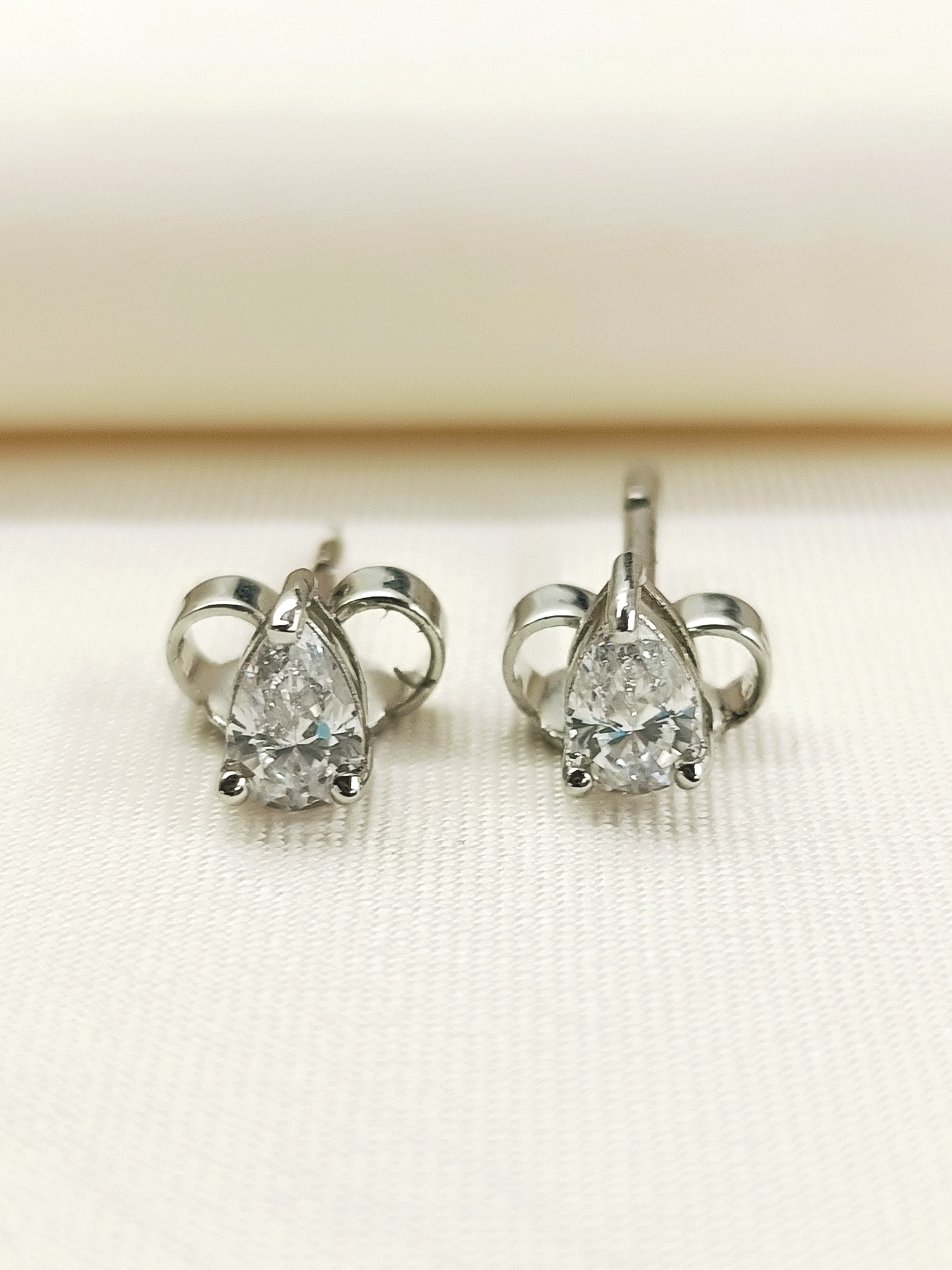 Mriga 92.5 Silver Swarovski Stone Tops