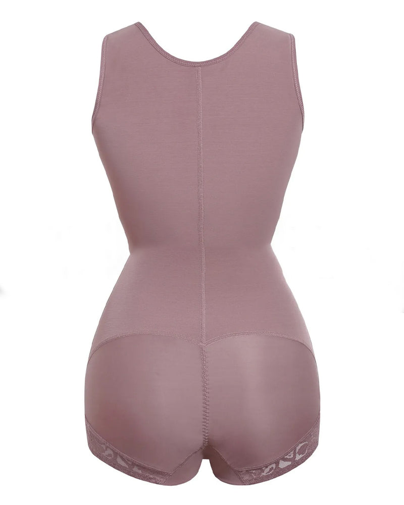 Shapshe® High Compression Full Bust Bodysuits Shapewear with Hook and Eye - By Qivii
