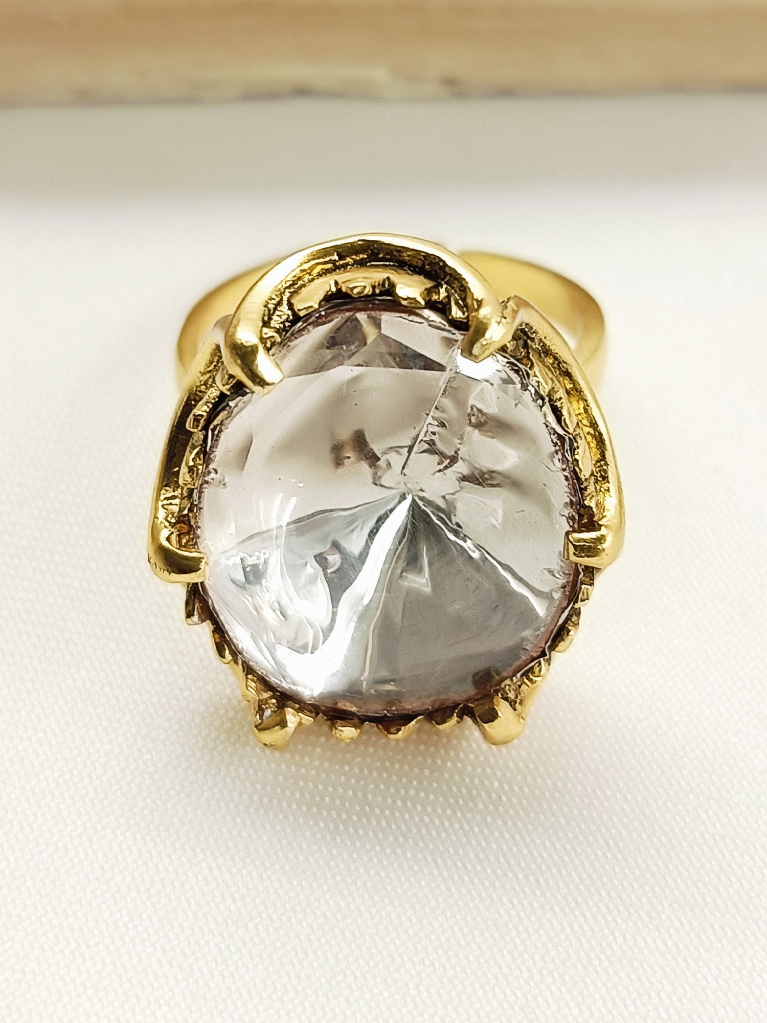 Vinia 92.5 Silver Moissonite Finger Ring