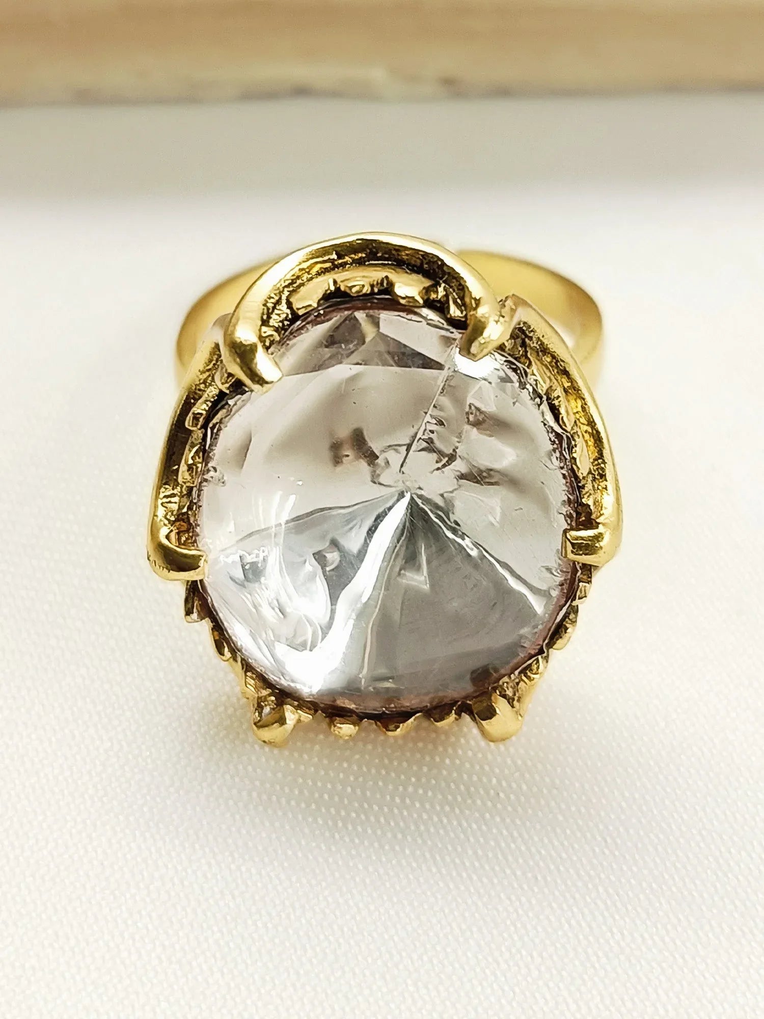 Vinia 92.5 Silver Moissonite Finger Ring