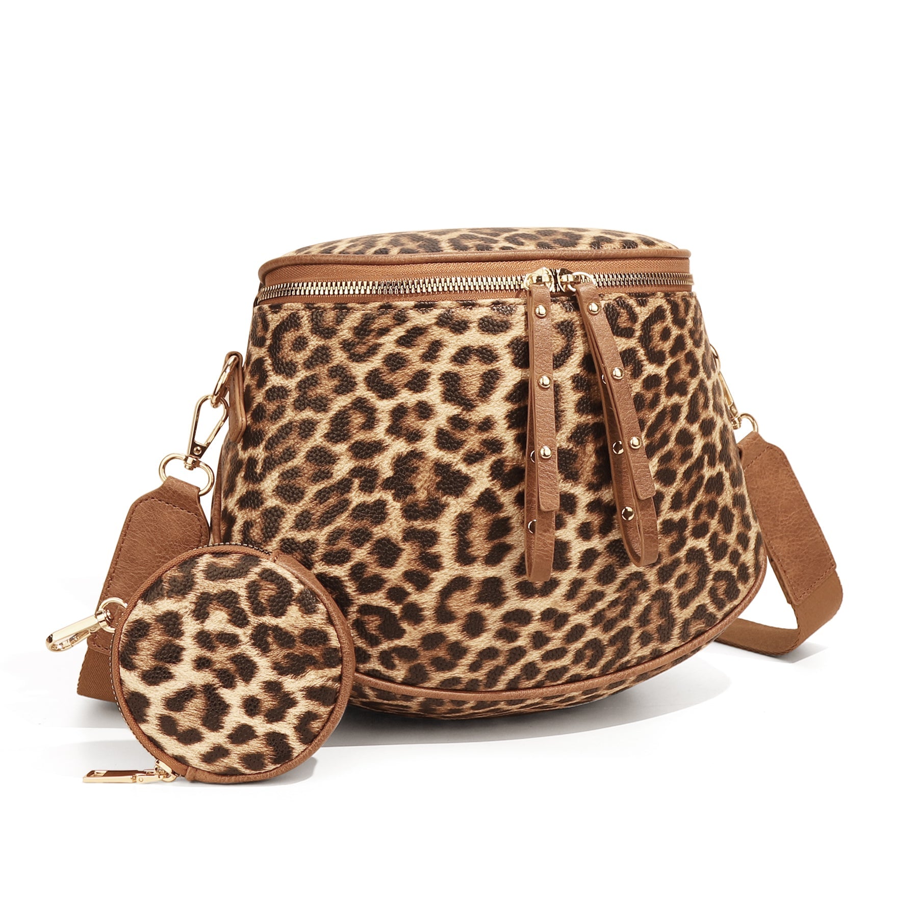 Ounamei Large Crossbody Bag for Women | Multi-Style Bag with Coin Pouch for Travel & Daily Use