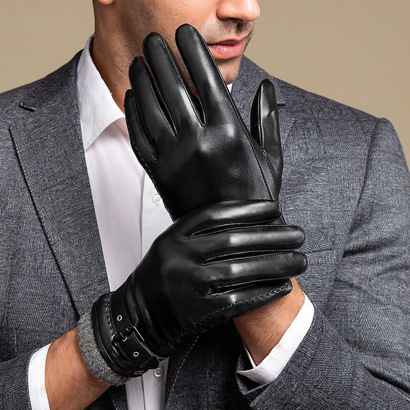 Carrington Genuine Leather Gloves - By Qivii