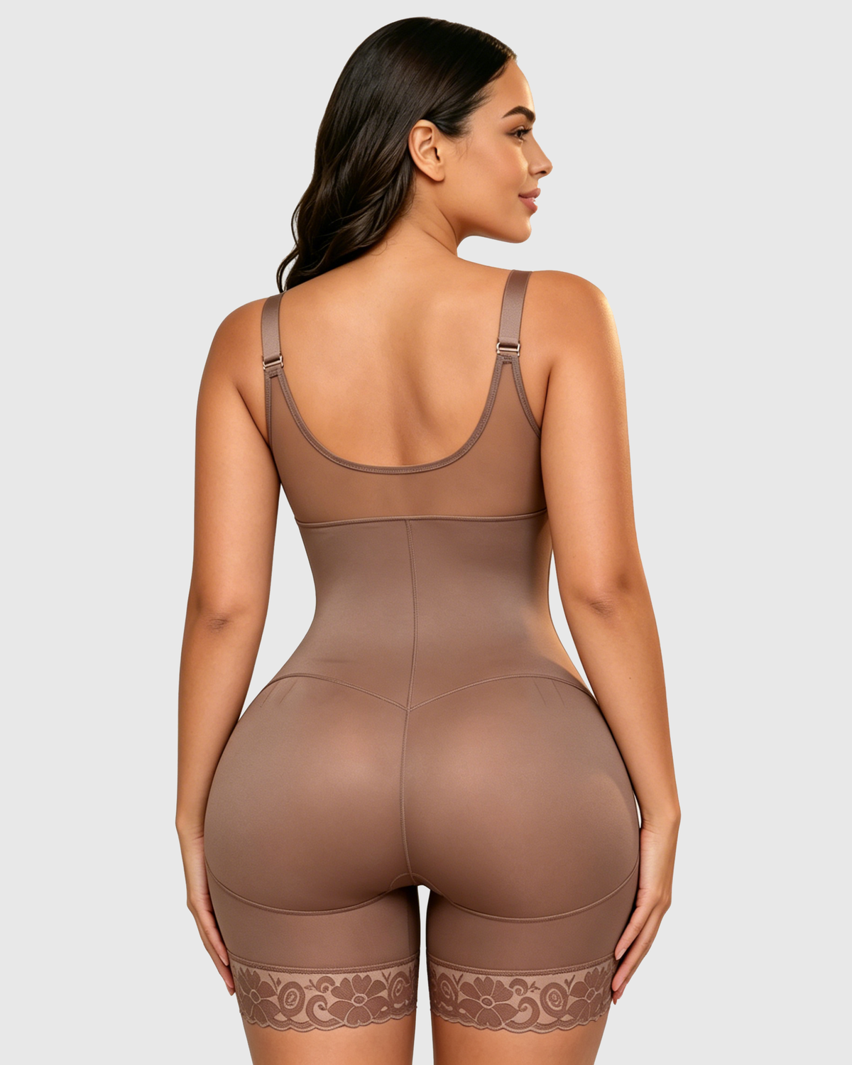 Zipper Tummy Control & Butt Lifter Shapewear Bodysuit