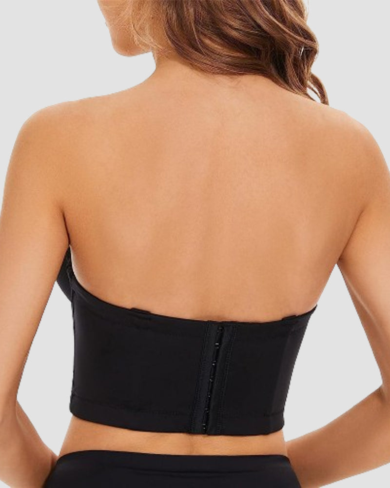 Seamless Multiway Low Back Anti Slip Push up Full Coverage Larger size Bras - By Qivii