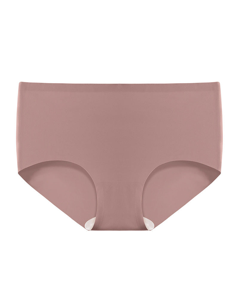 Seamless Mid-waist Stretch Antibacterial Skin-Friendly Underwear - By Qivii