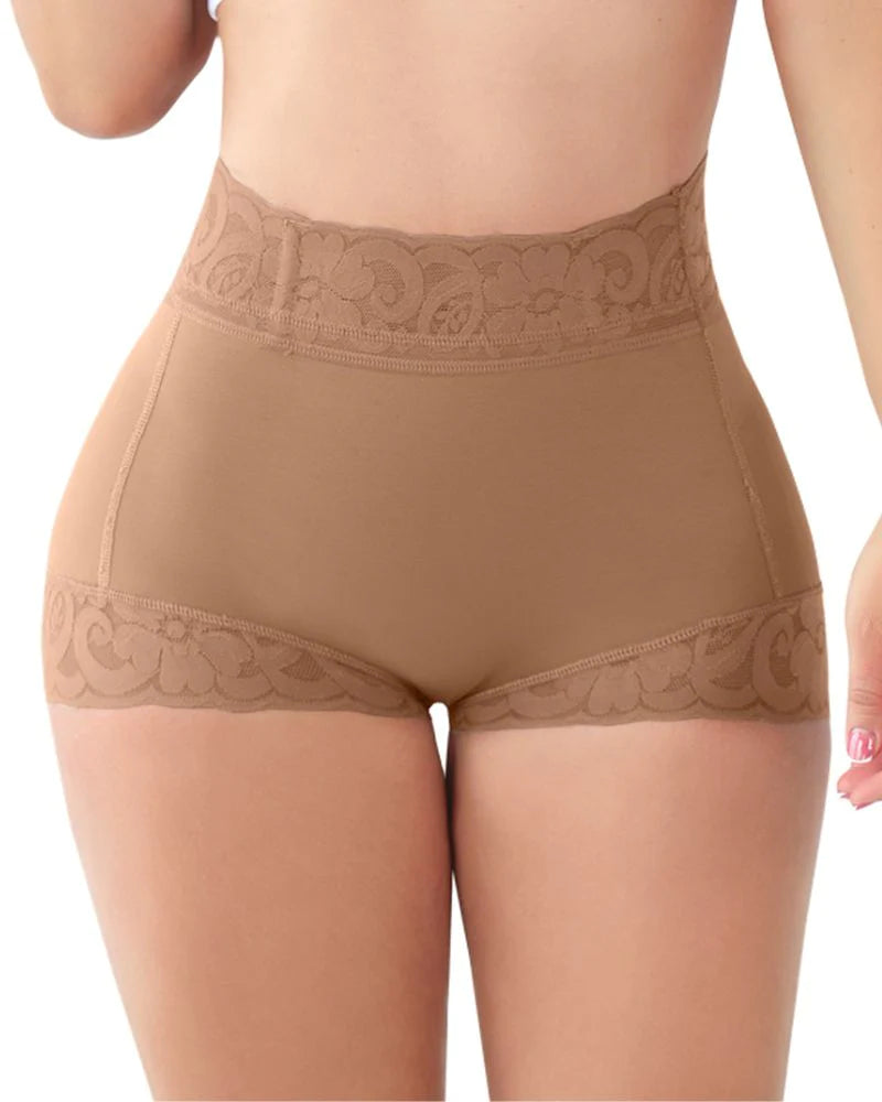 Shapshe® Women Lace Classic Body Shaper Butt Lifter Panty Smoothing Brief - By Qivii