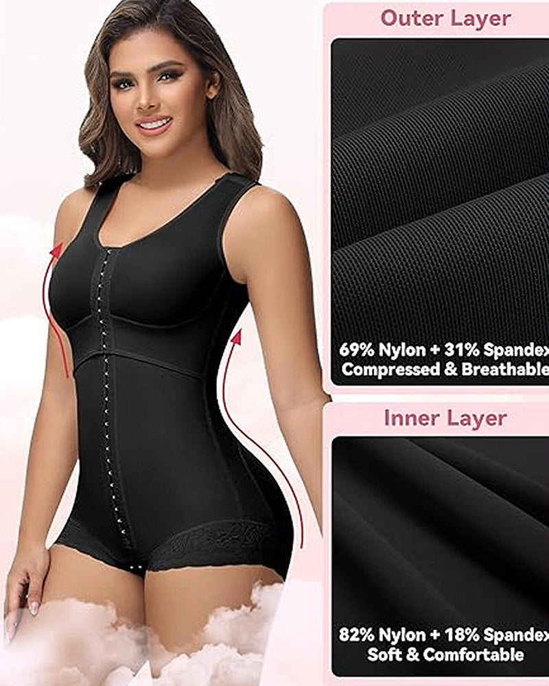Shapshe® Full Bust Butt Lifting Post Surgery Body Shaper
