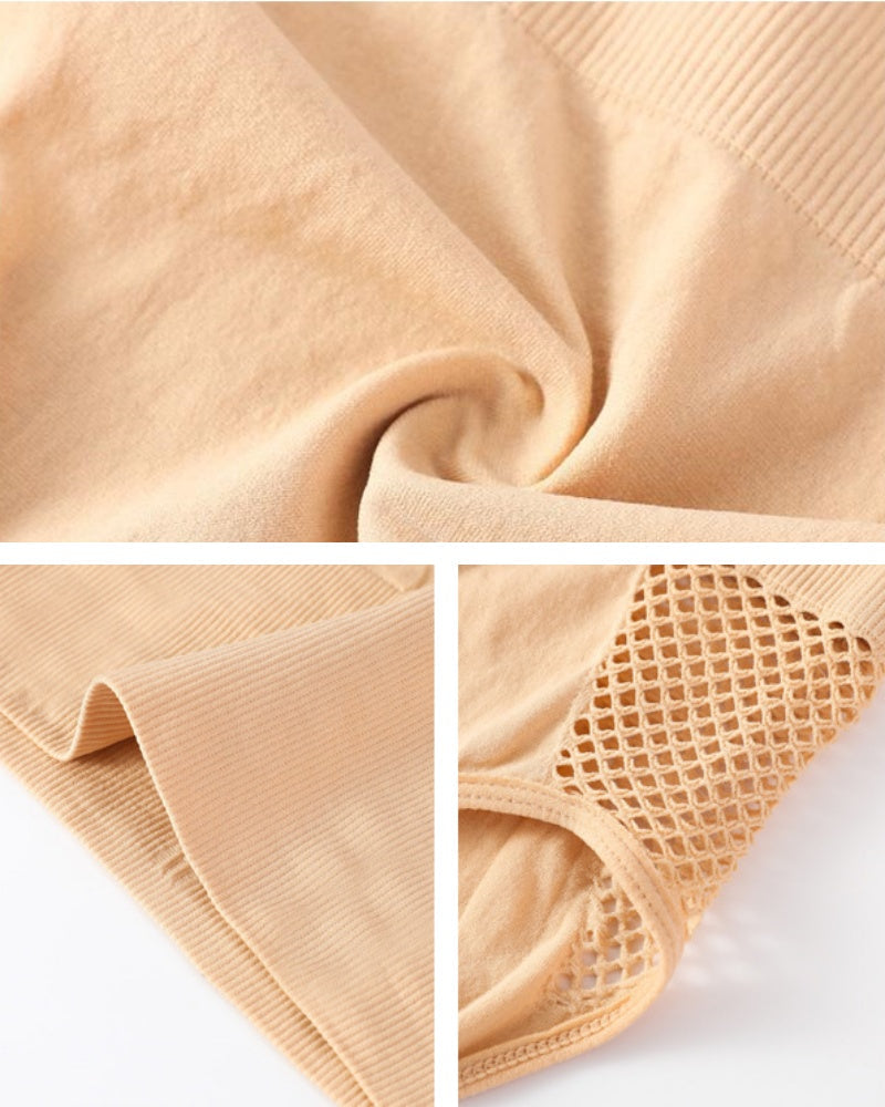High Waist Cut Out Hip Lift Shapewear Panties - By Qivii