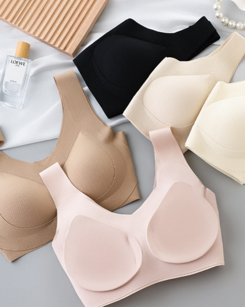 Seamless Soft Support Anti Sagging Wire Free Bra