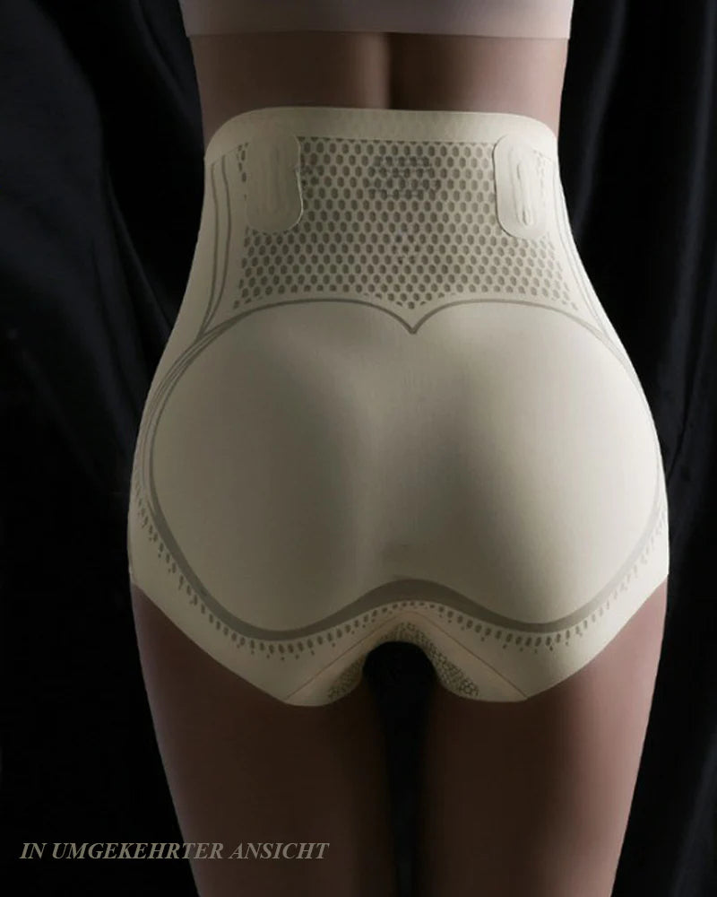 Slimming High Waist Tummy Control Butt Lifting Graphene Fiber Magic Shapewear Panties - By Qivii