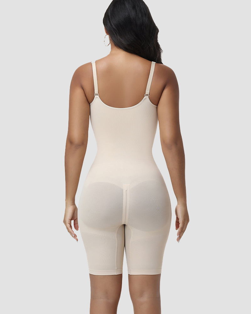 Shapshe® Tummy Control Butt Lifting Bodysuit with Zipper