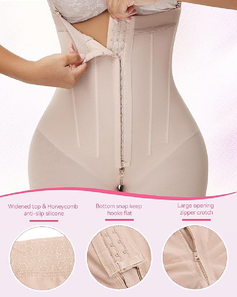 Shapshe® Fajas Colombianas Tummy Control Strapless Butt Lifter BBL Shapewear - By Qivii