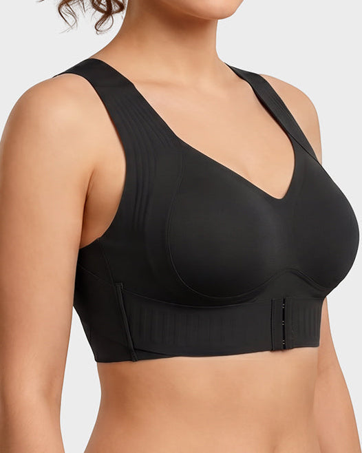Posture Support Wireless Deep V Shaping Bra