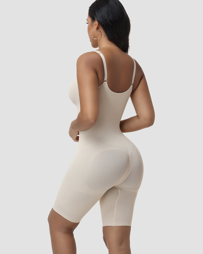 Shapshe® Tummy Control Butt Lifting Bodysuit with Zipper