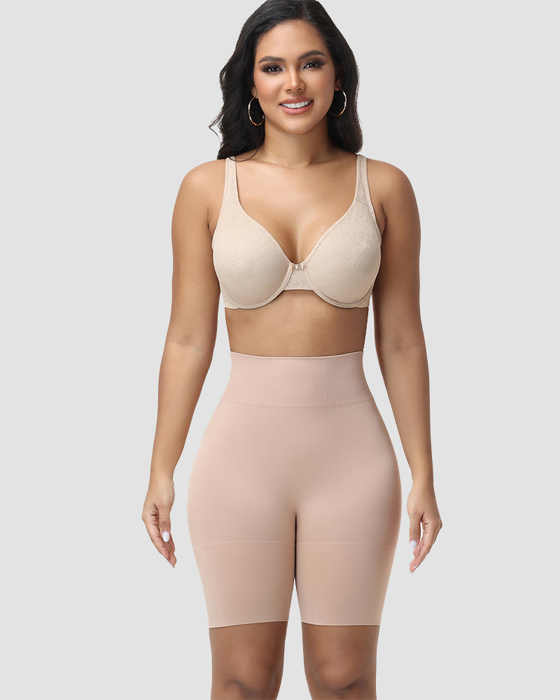 Shapshe® High-Waisted Tummy Control Butt Lifting Shorts