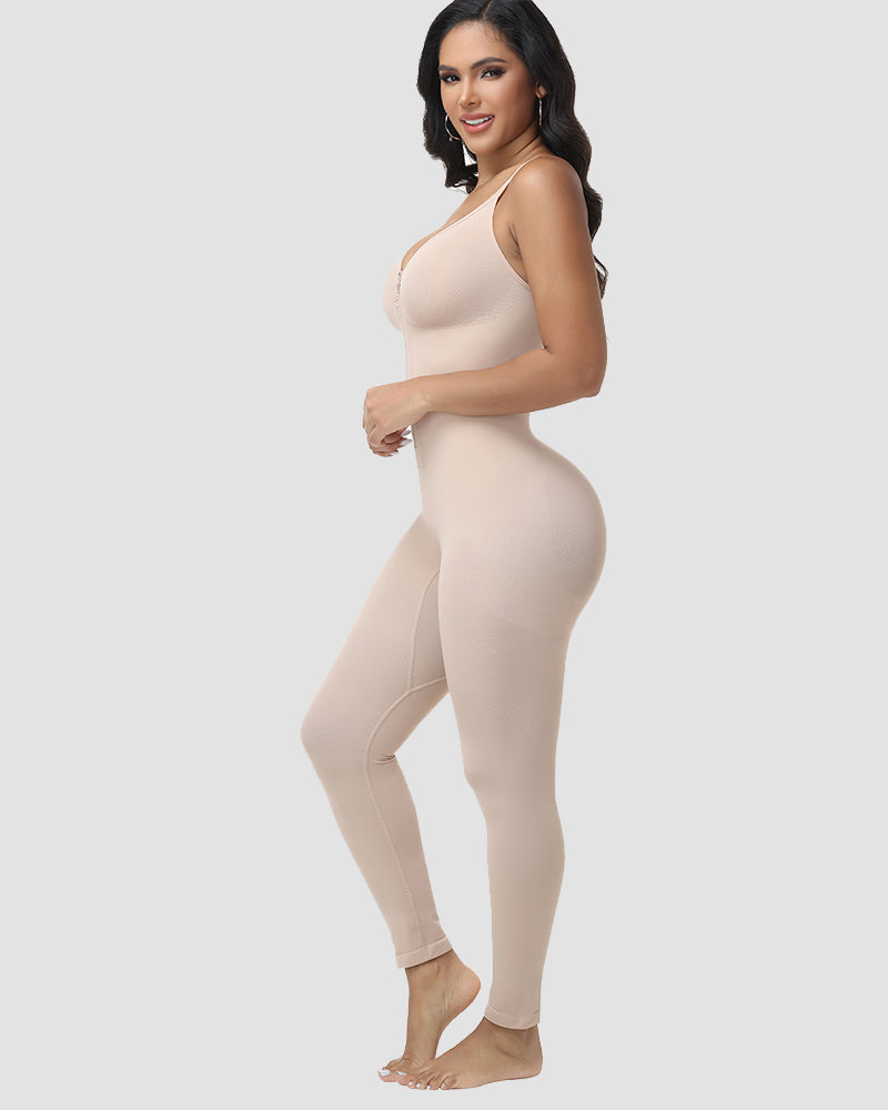 Shapshe® Full-Length Built-In Bra Butt Lifting Bodysuit Shaper