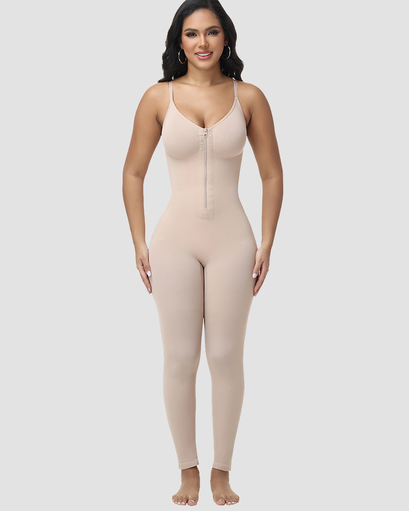Shapshe® Full-Length Built-In Bra Butt Lifting Bodysuit Shaper