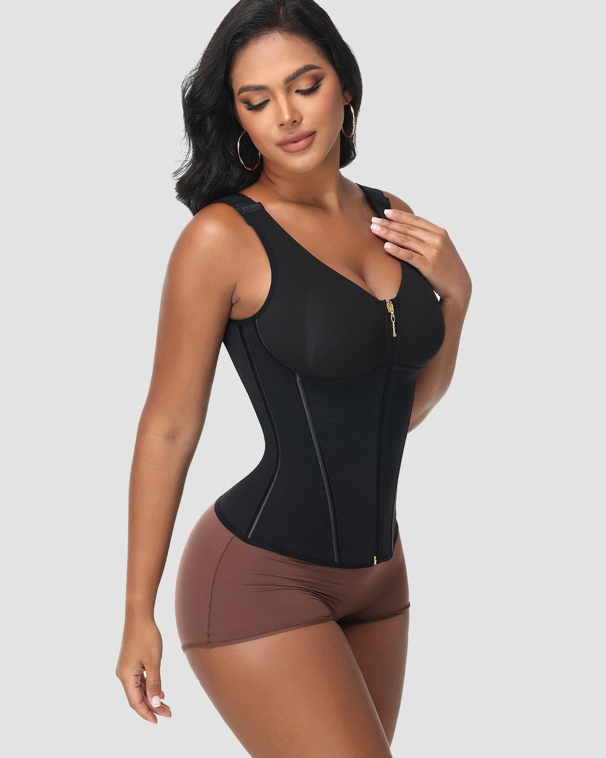 Women's Faja Body Shaper Tummy Control Waist Trainer Vest