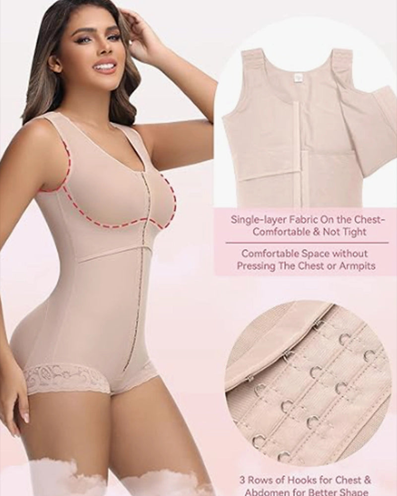Shapshe® Full Bust Butt Lifting Post Surgery Body Shaper
