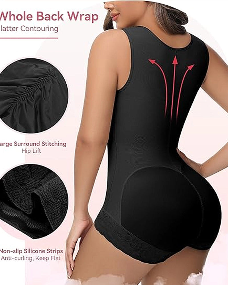 Shapshe® Full Bust Butt Lifting Post Surgery Body Shaper