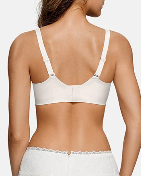 Women's Solid Seamless Breathable Wireless Push Up Bra