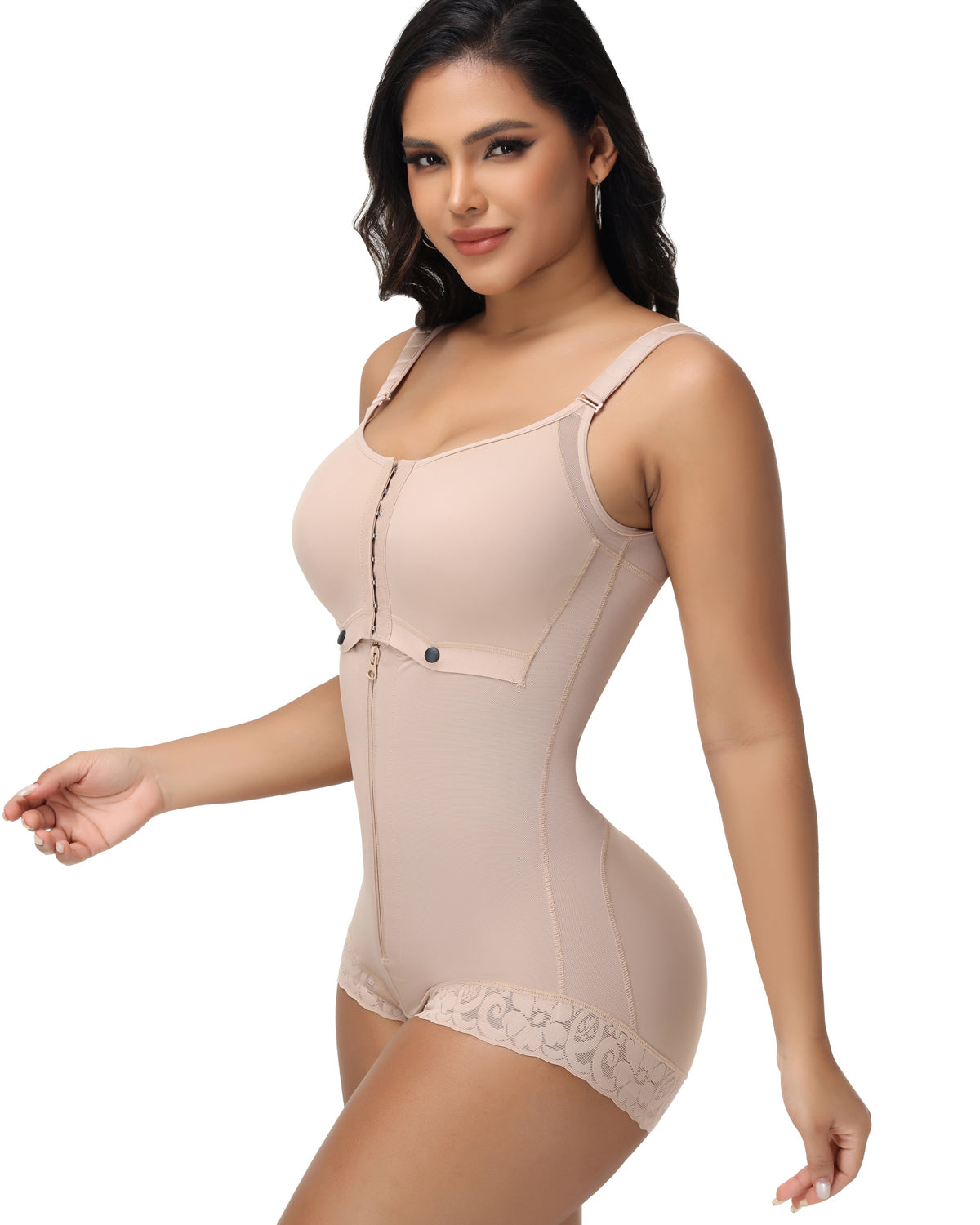 Shapshe® Fajas Colombianas Front Zipper Tummy Control Body Shaper(Pre-Sale)