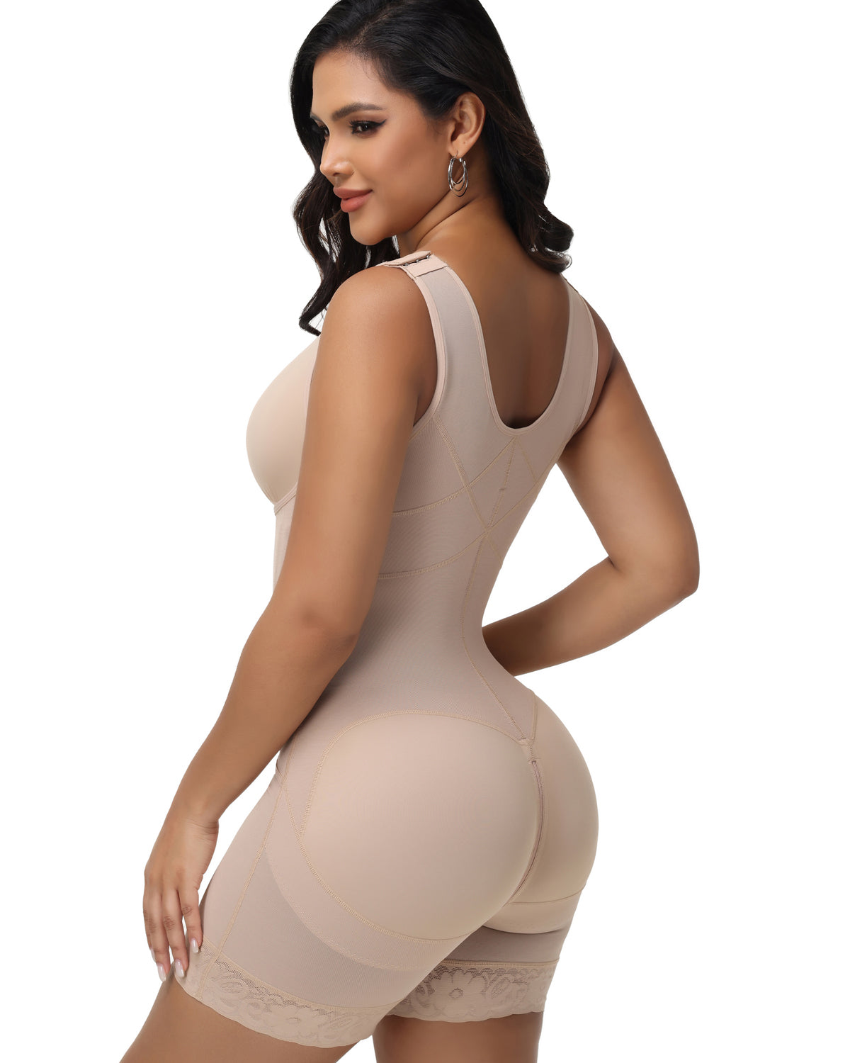 Shapshe® Fajas Full Coverage Body Shaper With Waist Trainer