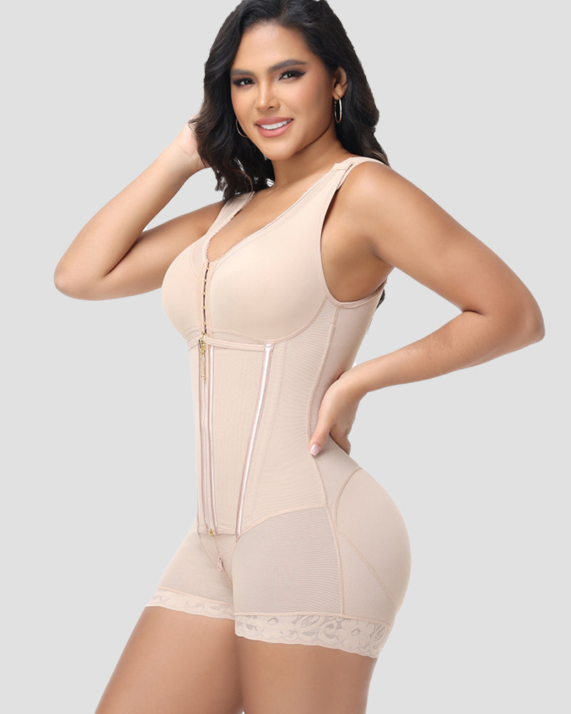 Shapshe® Fajas Colombianas Hourglass Double Control Body Shaper