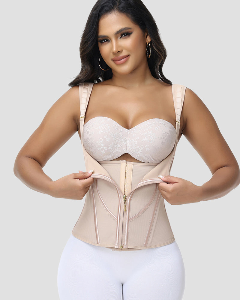 Shapshe® Fajas Colombianas Heart Pattern Tank Top Waist Trainer