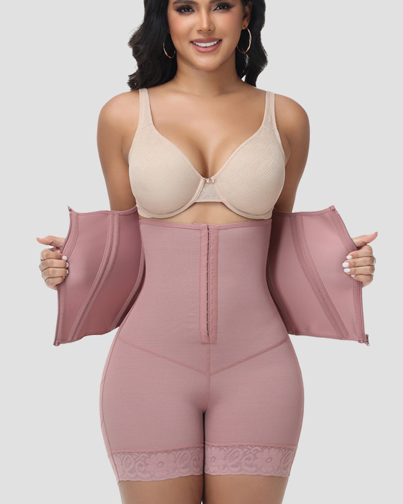Shapshe® High Waisted Butt Lift Shaping Short with Waist Trainer