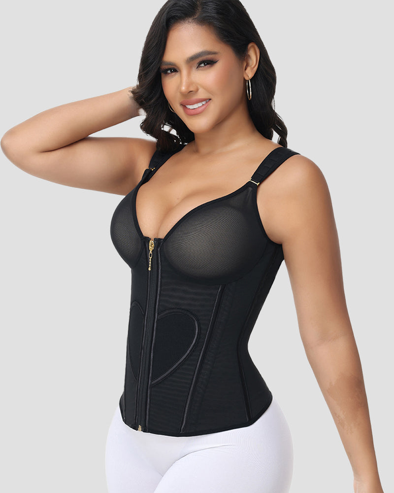 Shapshe® Fajas Colombianas Love Pattern Tummy Tuck Waist Trainer