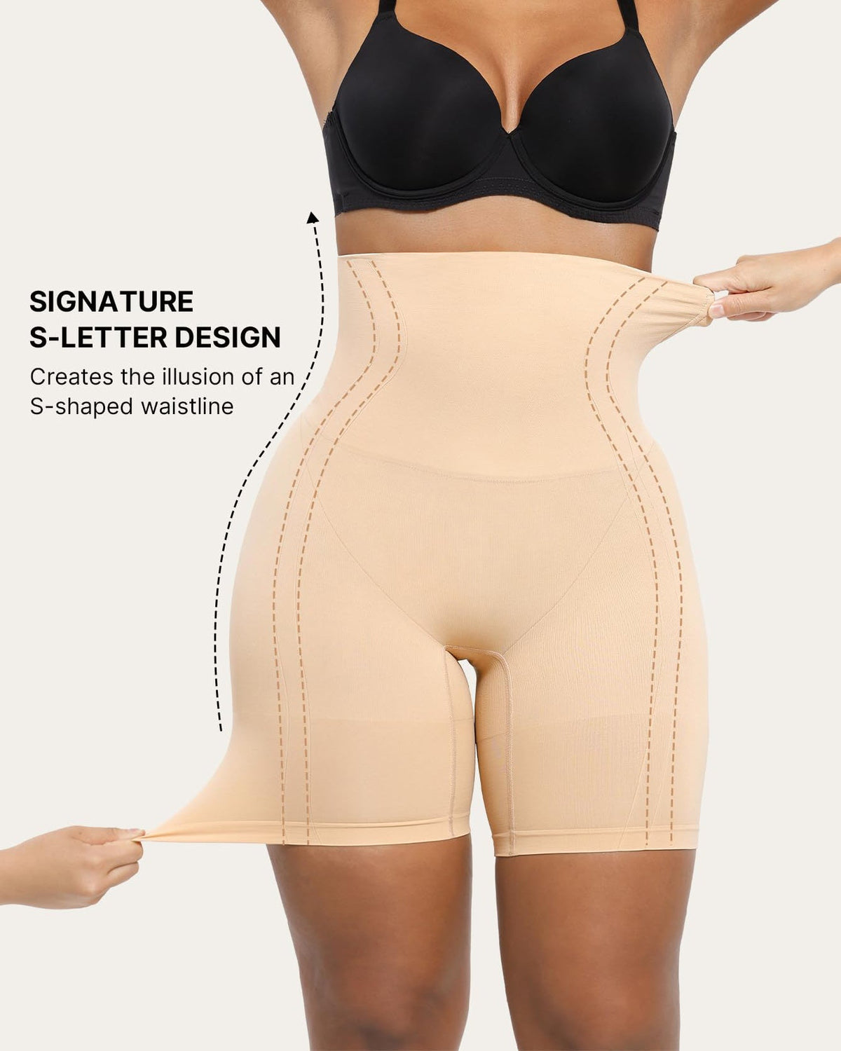 Seamless High Waist Butt Lift Invisible Shorts