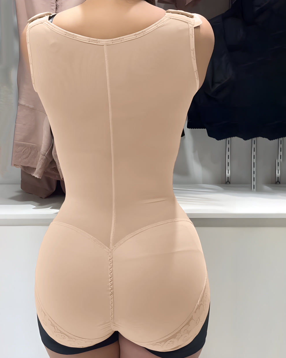 Open Bust Tummy Control Fajas Colombianas Butt Lift Body Shaper