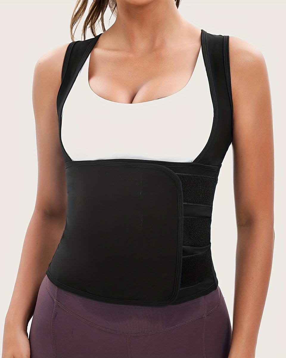 Slim-Fitting Tight Compression Waist Trainer Sweat Vest