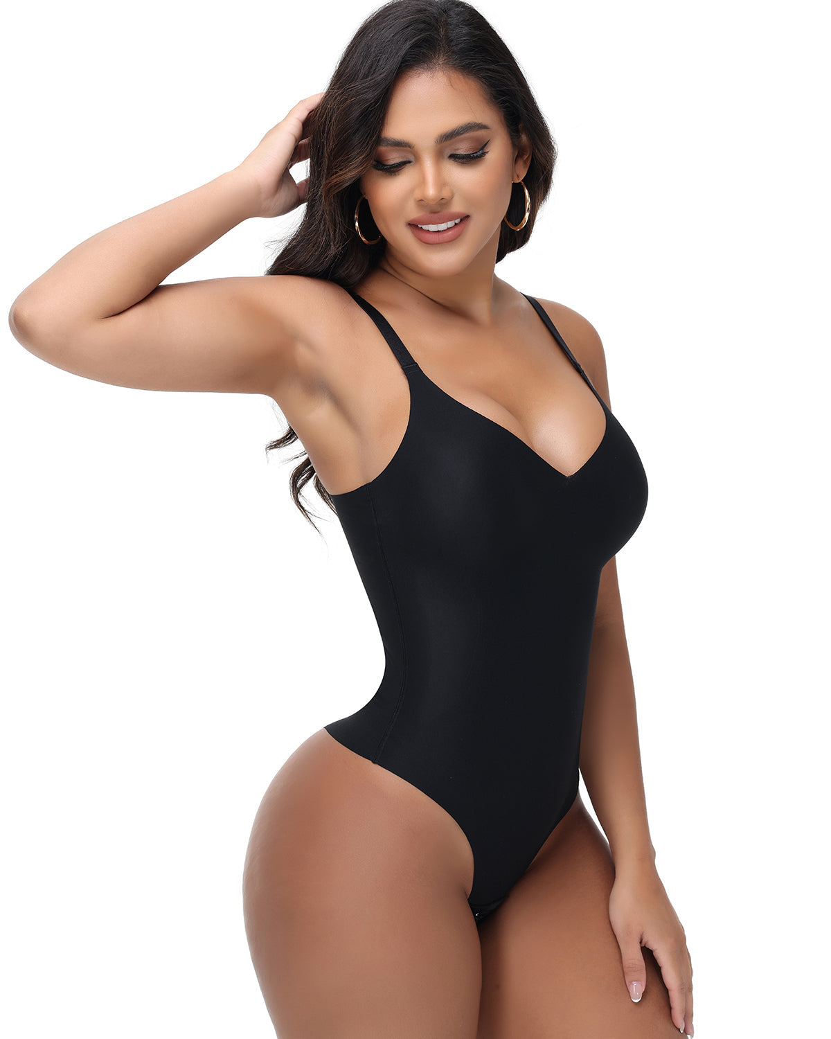 Shapshe® Thong Shapewear Bodysuit Butt Lifting with Adjustable Strap