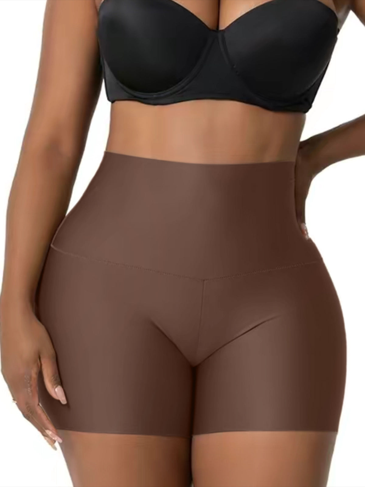 Women's Seamless High Waisted Body Shaper Shorts