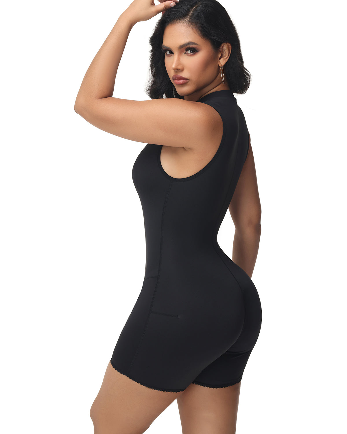Shapshe® 2 in 1 Stand Collar Double Layer Joga Shapewear - By Qivii