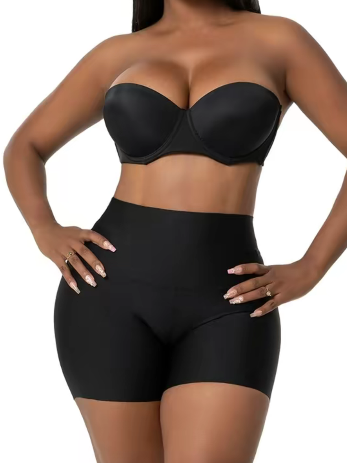 Women's Seamless High Waisted Body Shaper Shorts