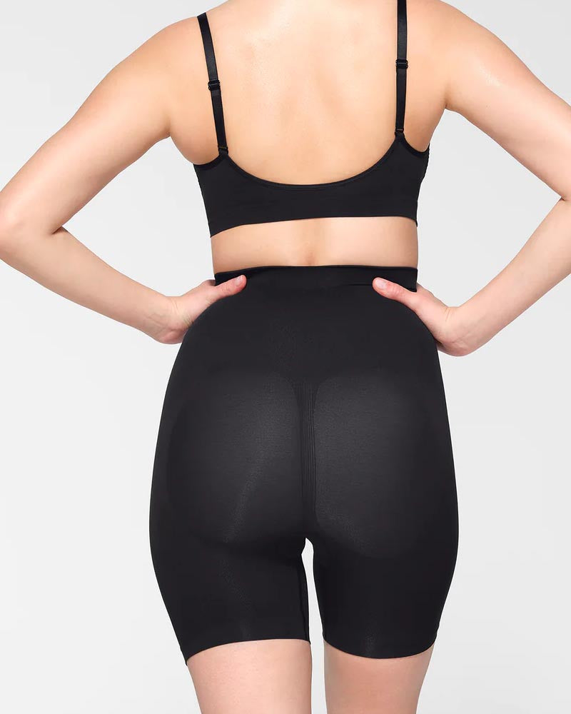 Shapshe® Seamless High Waist Tummy Tuck Shaping Shorts - By Qivii