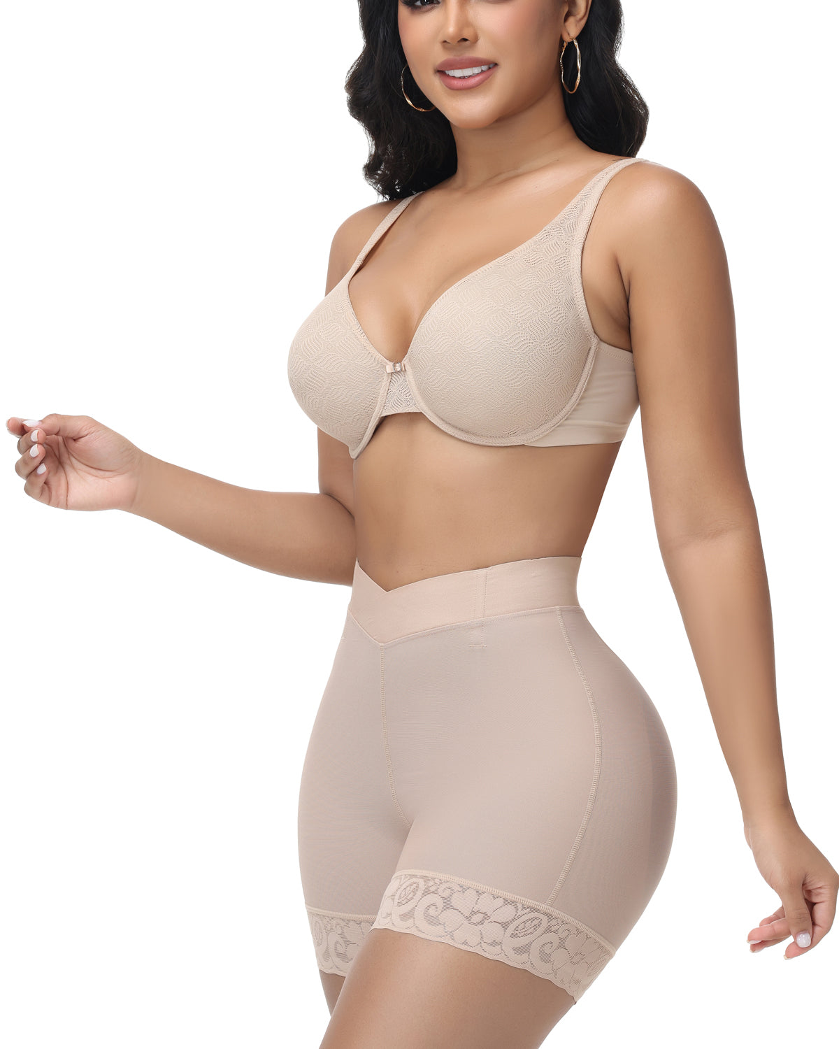 Shapshe® High Waisted Cross Hip Lift Shaping Short