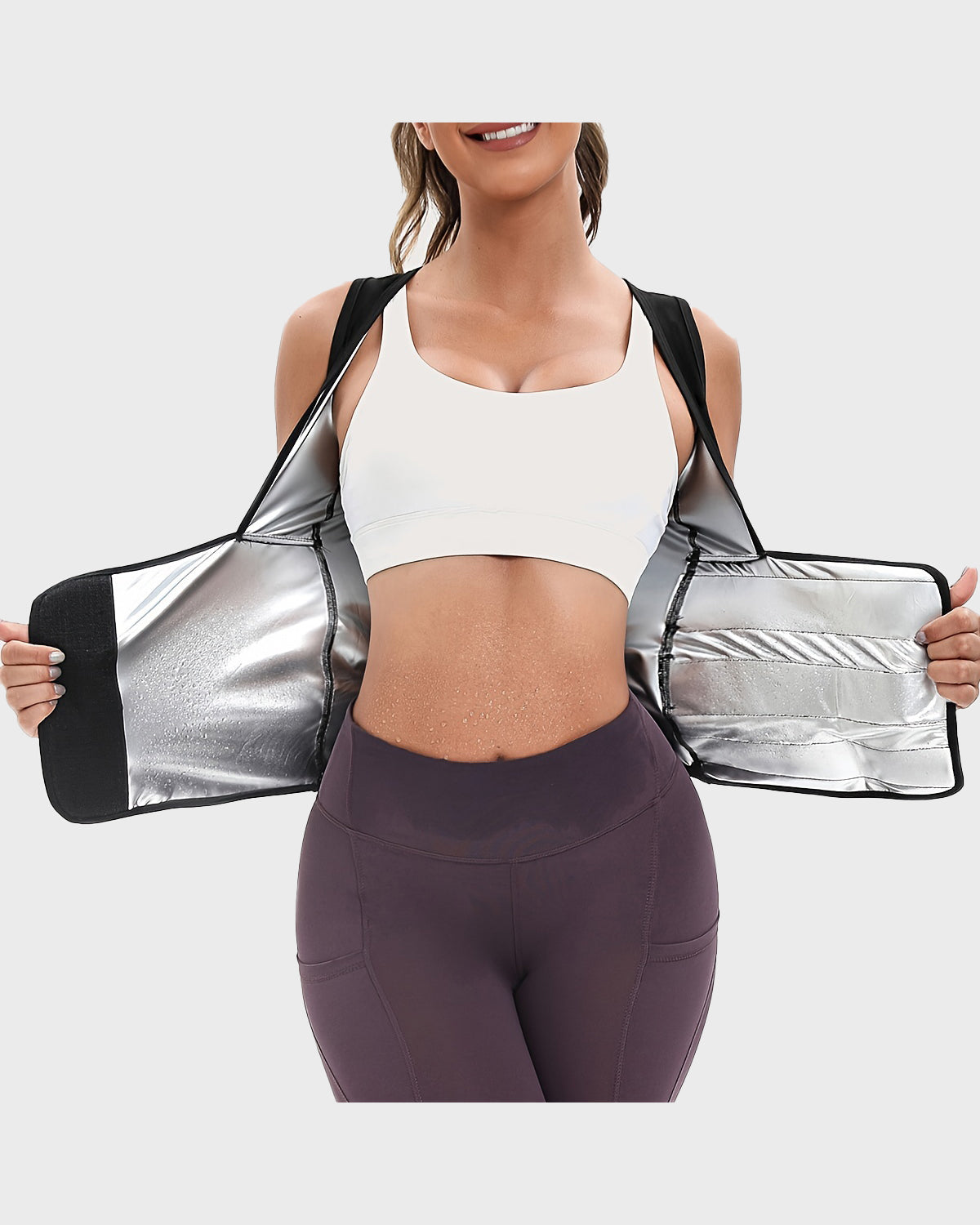 Slim-Fitting Tight Compression Waist Trainer Sweat Vest