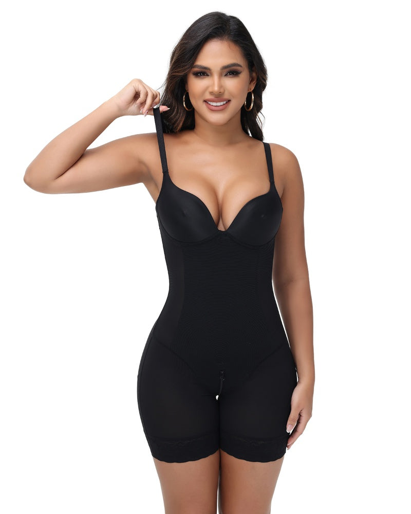 Shapshe® Sexy Nipple Bra Tummy Control Shapwear Bodysuit