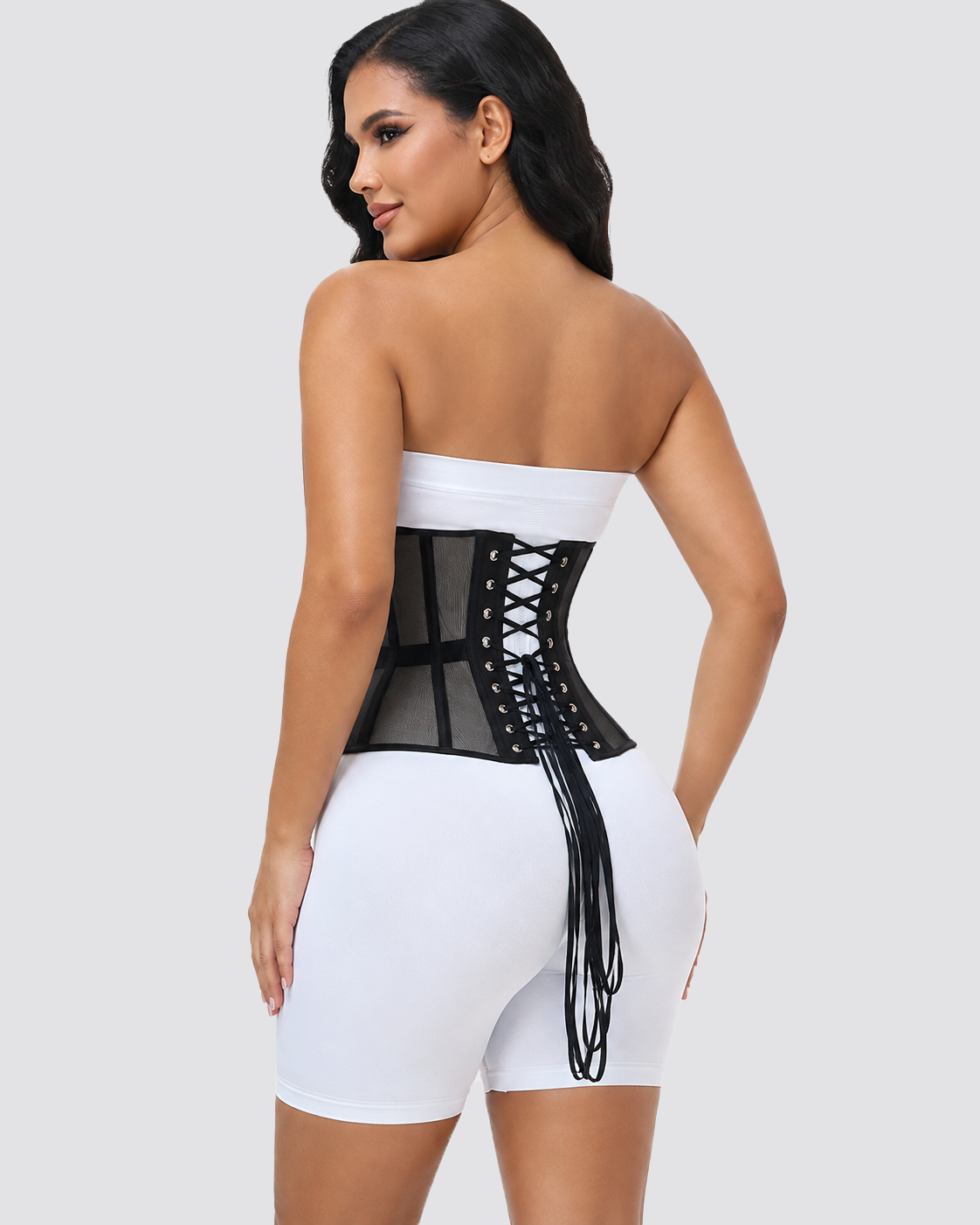 Waist Cincher Corset Back Lace Up Tummy Control Waist Trainer