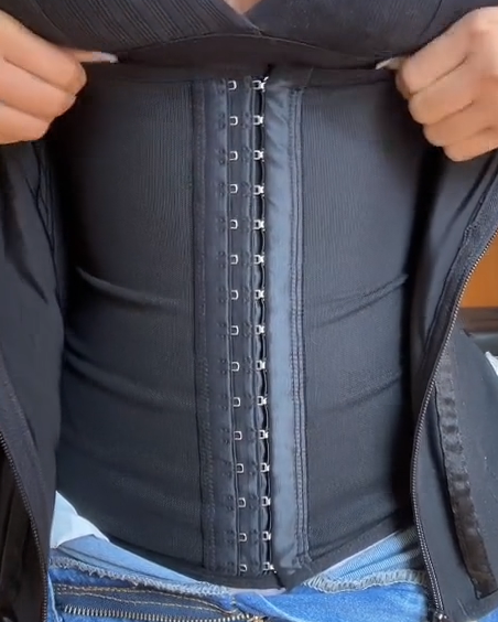 Hourglass Waist Trainer Tummy Control Fajas Colombianas Corset