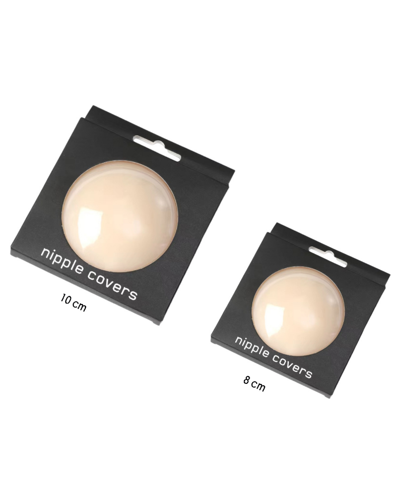Glue Free Self Adhesive Solid Invisible Seamless Nipple Covers