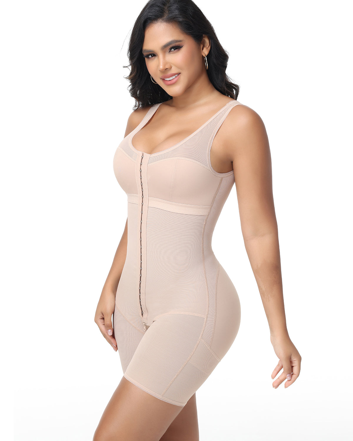 Shapshe® Stretch Fajas Colombianas Mid-Thigh Body Shaper (Pre-Sale)